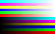 Smooth color gradation (1680 × 1050 dots)