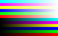 Smooth color gradation (1920 × 1200 dots)